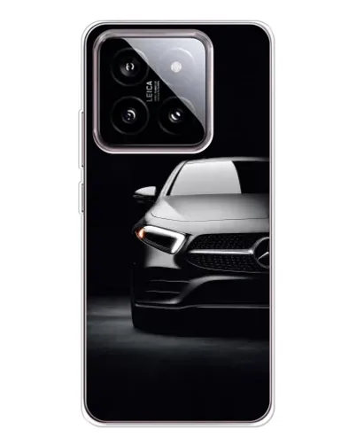 Чехол для Xiaomi 15 с картинкой «Свет фар Mercedes»