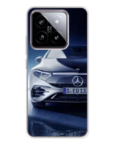 Чехол для Xiaomi 15 с картинкой «Mercedes EQ — будущее»