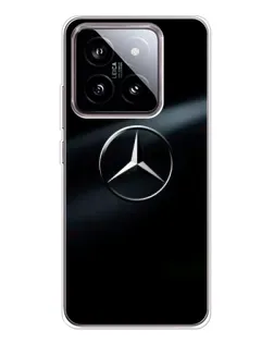 Чохол для Xiaomi 15 з картинкою «Mercedes на металі»