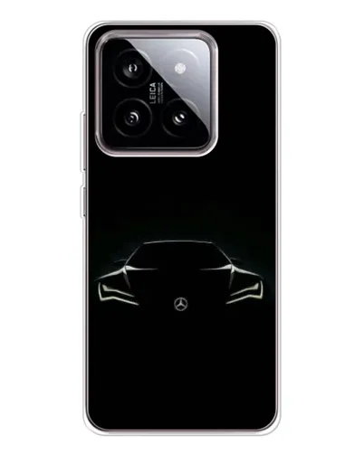 Чохол для Xiaomi 15 з картинкою «Mercedes — силует авто» Чохол для Xiaomi 15 з картинкою «Mercedes — силует авто»