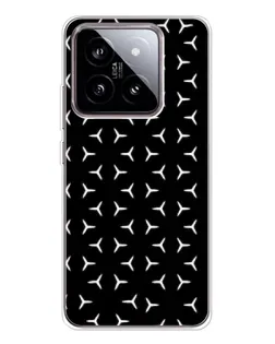 Чохол для Xiaomi 15 з картинкою «Mercedes паттерн зірок»