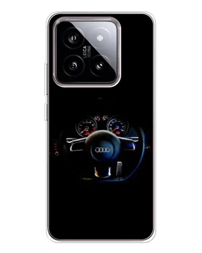 Чохол для Xiaomi 15 з картинкою «Салон Audi — кермо»