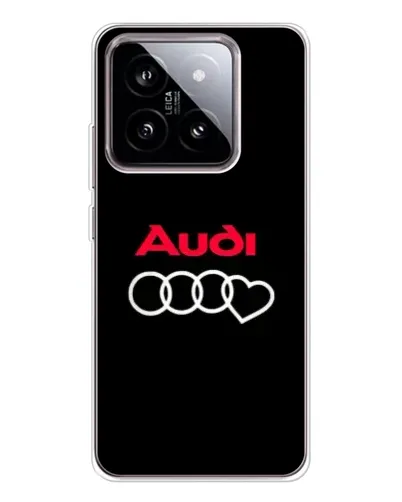 Чохол для Xiaomi 15 з картинкою «Логотип Audi Heart»