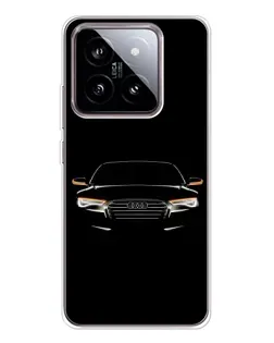 Чохол для Xiaomi 15 з картинкою «Audi — нічний контур»
