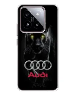 Чохол для Xiaomi 15 з картинкою «Пантера та Audi»
