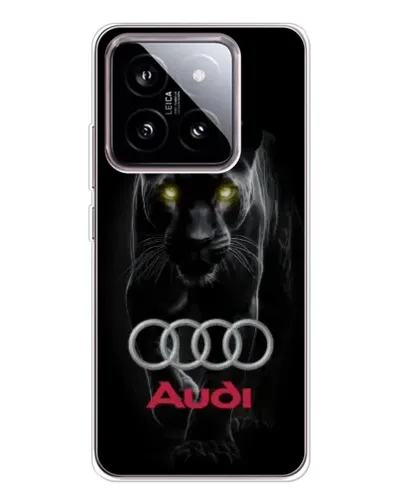Чохол для Xiaomi 15 з картинкою «Пантера та Audi»