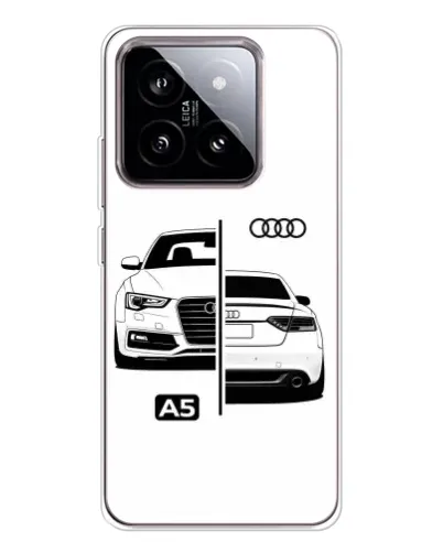 Чохол для Xiaomi 15 з картинкою «Audi — контрастний дизайн»