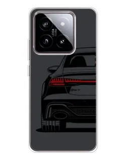 Чохол для Xiaomi 15 з картинкою «Задня частина Audi — арт»