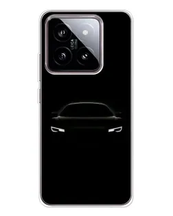 Чохол для Xiaomi 15 з картинкою «Погляд Audi у темряві»