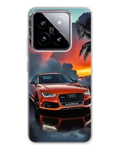 Чохол для Xiaomi 15 з картинкою «Audi — захід сонця»