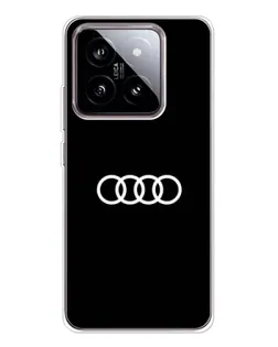 Чохол для Xiaomi 15 з картинкою «Audi White Logo»