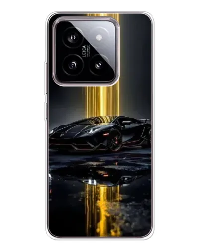 Чохол для Xiaomi 15 з картинкою «Нічний Lamborghini драйв»