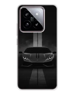Чохол для Xiaomi 15 з картинкою «Lamborghini симетрія доріг»