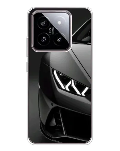 Чохол для Xiaomi 15 з картинкою «Lamborghini фари деталізація»