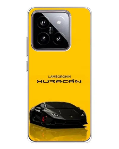 Чохол для Xiaomi 15 з картинкою «Lamborghini Huracan чорний»
