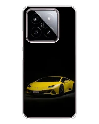Чохол для Xiaomi 15 з картинкою «Lamborghini жовтий акцент»