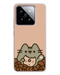 Чехол для Xiaomi 15 с картинкой «Кофейный Пушин»