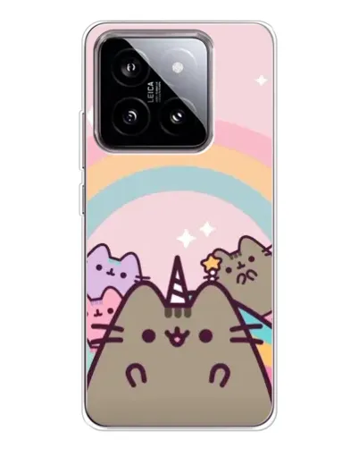 Чехол для Xiaomi 15 с картинкой «Единорог Pusheen» Чехол для Xiaomi 15 с картинкой «Единорог Pusheen»