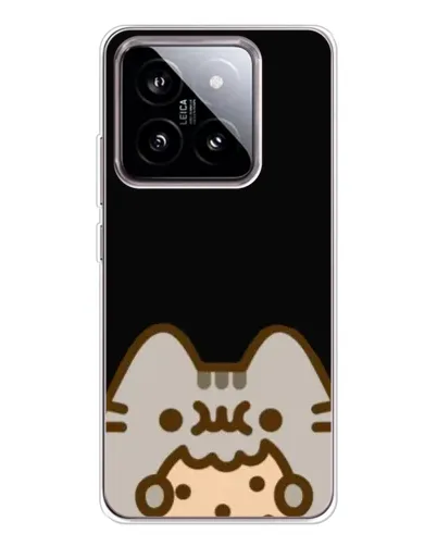 Чехол для Xiaomi 15 с картинкой «Пушин на черном» Чехол для Xiaomi 15 с картинкой «Пушин на черном»