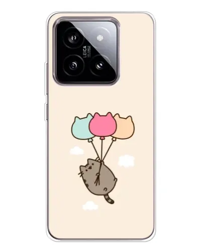 Чехол для Xiaomi 15 с картинкой «Пушин на шариках» Чехол для Xiaomi 15 с картинкой «Пушин на шариках»