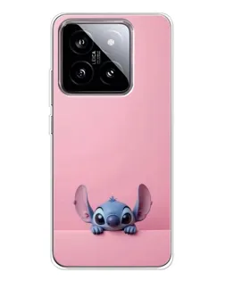 Чехол для Xiaomi 15 с картинкой «Stitch выглядывает» Чехол для Xiaomi 15 с картинкой «Stitch выглядывает»