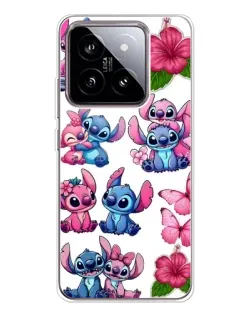 Чехол для Xiaomi 15 с картинкой «Стикеры Stitch и Angel» Чехол для Xiaomi 15 с картинкой «Стикеры Stitch и Angel»