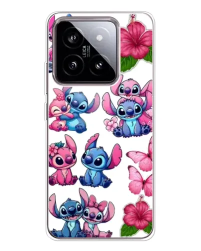 Чехол для Xiaomi 15 с картинкой «Стикеры Stitch и Angel» Чехол для Xiaomi 15 с картинкой «Стикеры Stitch и Angel»