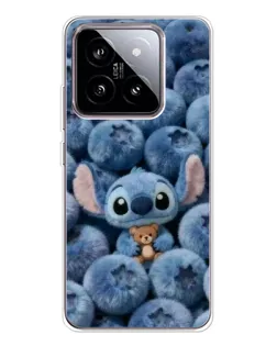 Чехол для Xiaomi 15 с картинкой «Стич и голубика» Чехол для Xiaomi 15 с картинкой «Стич и голубика»