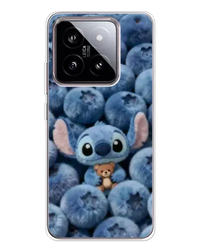 Чехол для Xiaomi 15 с картинкой «Стич и голубика» Чехол для Xiaomi 15 с картинкой «Стич и голубика»