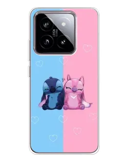 Чехол для Xiaomi 15 с картинкой «Stitch и Angel Love» Чехол для Xiaomi 15 с картинкой «Stitch и Angel Love»