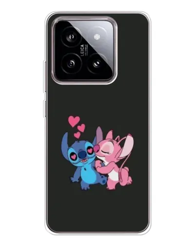 Чехол для Xiaomi 15 с картинкой «Анжел целует Стича» Чехол для Xiaomi 15 с картинкой «Анжел целует Стича»