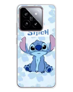 Чехол для Xiaomi 15 с картинкой «Stitch среди цветов» Чехол для Xiaomi 15 с картинкой «Stitch среди цветов»