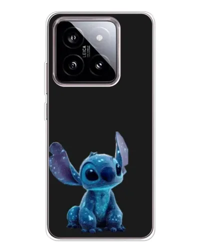 Чехол для Xiaomi 15 с картинкой «Стич на черном» Чехол для Xiaomi 15 с картинкой «Стич на черном»