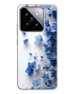Чохол для Xiaomi 15 з картинкою «Блакитний квітковий каскад» Чохол для Xiaomi 15 з картинкою «Блакитний квітковий каскад»