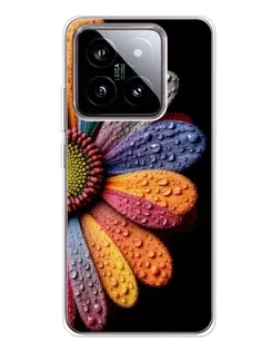 Чохол для Xiaomi 15 з картинкою «Райдужна квітка» Чохол для Xiaomi 15 з картинкою «Райдужна квітка»