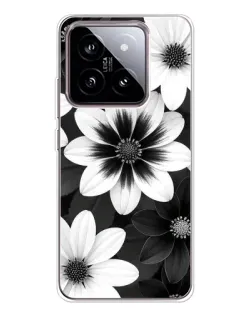 Чохол для Xiaomi 15 з картинкою «Монохромні айстри» Чохол для Xiaomi 15 з картинкою «Монохромні айстри»
