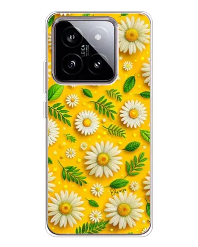 Чехол для Xiaomi 15 с картинкой «Ромашковое солнце»