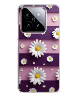 Чохол для Xiaomi 15 з картинкою «Ромашки на фіолетовому» Чохол для Xiaomi 15 з картинкою «Ромашки на фіолетовому»