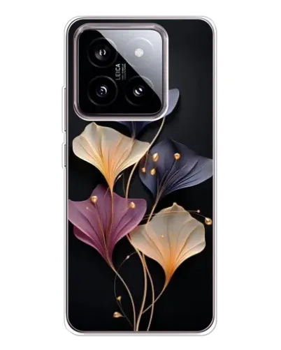 Чехол для Xiaomi 15 с картинкой «Лиловые цветы грации»