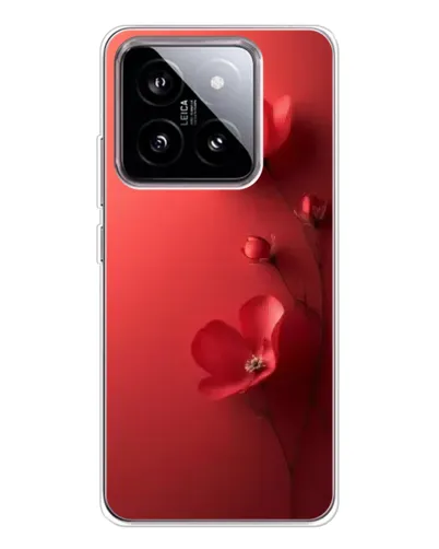 Чехол для Xiaomi 15 с картинкой «Маковые соцветия»