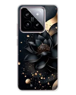 Чохол для Xiaomi 15 з картинкою «Чорний лотос» Чохол для Xiaomi 15 з картинкою «Чорний лотос»