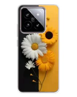 Чохол для Xiaomi 15 з картинкою «Соняшник та ромашка» Чохол для Xiaomi 15 з картинкою «Соняшник та ромашка»