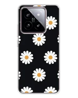 Чохол для Xiaomi 15 з картинкою «Ромашки на чорному» Чохол для Xiaomi 15 з картинкою «Ромашки на чорному»