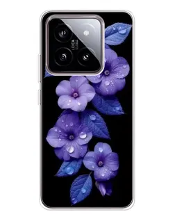 Чехол для Xiaomi 15 с картинкой «Фиолетовые цветы с росою» Чехол для Xiaomi 15 с картинкой «Фиолетовые цветы с росою»