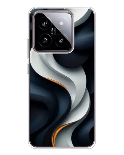 Чохол для Xiaomi 15 з картинкою «Об'ємні чорно-білі стрічки» Чохол для Xiaomi 15 з картинкою «Об'ємні чорно-білі стрічки»