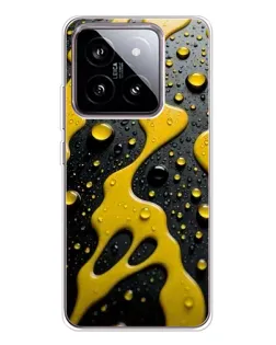 Чохол для Xiaomi 15 з картинкою «Рідке жовте золото»