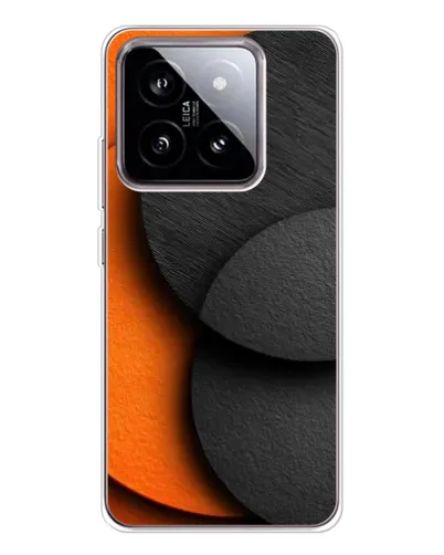 Чохол для Xiaomi 15 з картинкою «Геометрія помаранчевих кіл» Чохол для Xiaomi 15 з картинкою «Геометрія помаранчевих кіл»