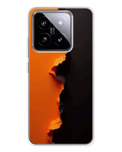 Чохол для Xiaomi 15 з картинкою «Помаранчевий розлом» Чохол для Xiaomi 15 з картинкою «Помаранчевий розлом»