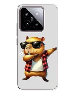 Чохол для Xiaomi 15 з картинкою «Капібара репер даб»