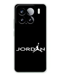 Чехол для Xiaomi 15S Pro с картинкой «Jordan White Logo»